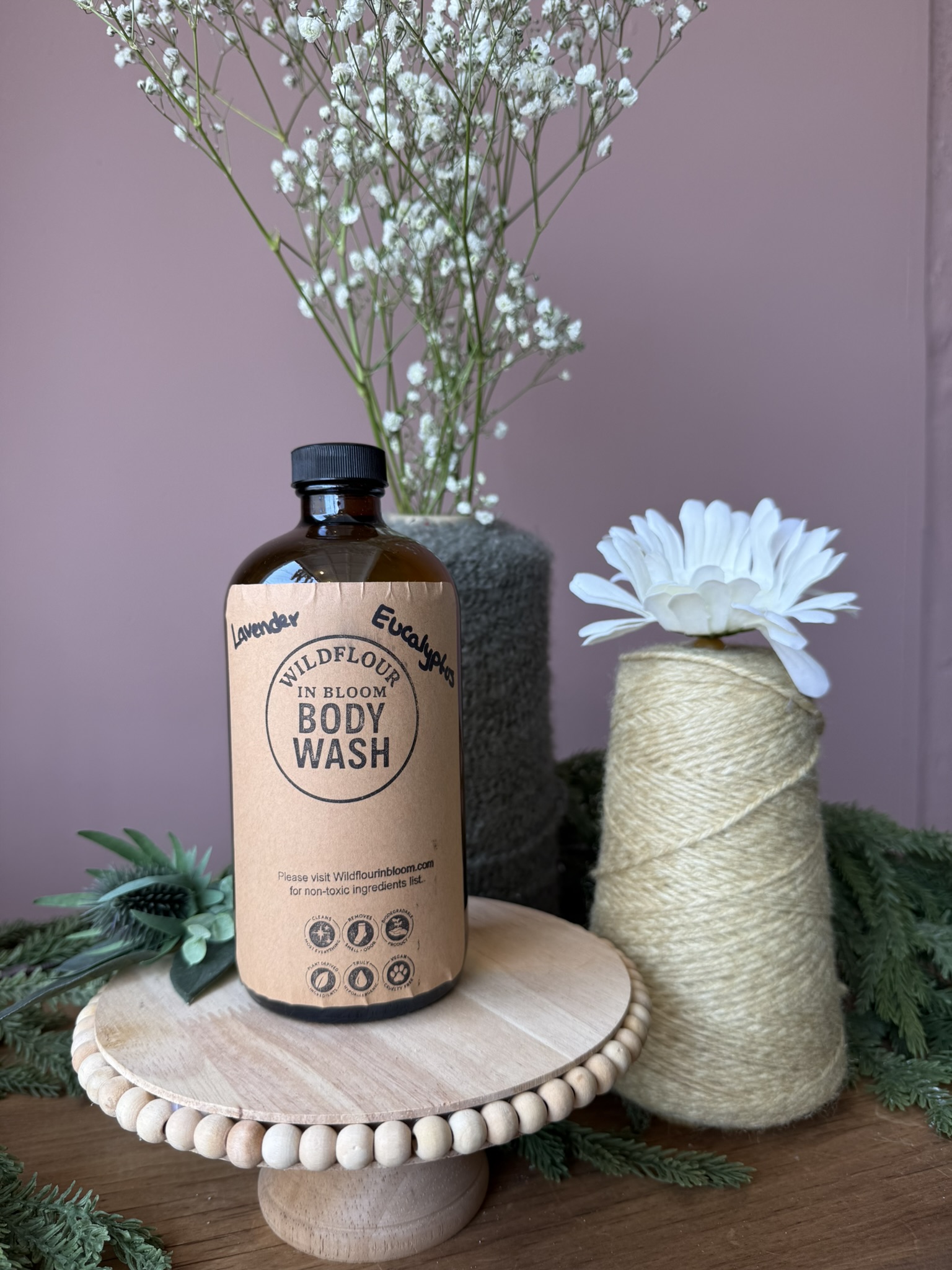 Body Wash Lavender Eucalyptus